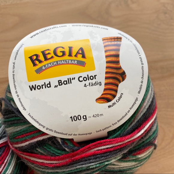 Regia self-striping sock yarn - Picture 2 of 3